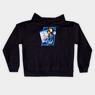 Blue Death Kids Hoodie